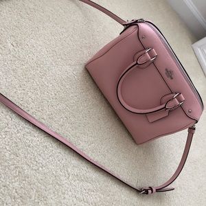 Pink coach purse